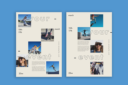 Minimal Poster Layout, a Poster Template by wavebreak
