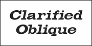 Clarified JNL, a Serif Font by Jeff Levine Fonts (Thumbnail 4 of 5)