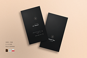 5 in 1 Vertical Luxury Business Card, a Business Card Template by Ctrl space studio (Thumbnail 2 of 6)