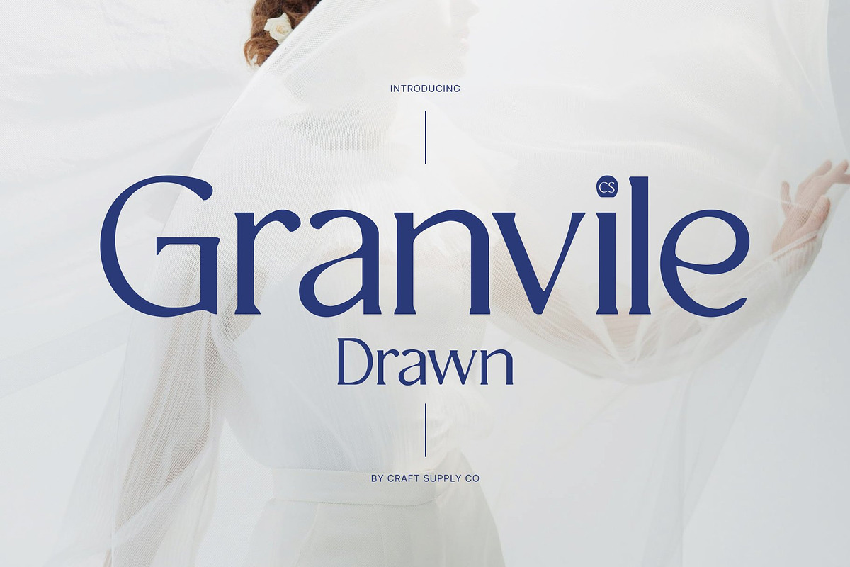 CS Granvile Drawn, a Serif Font by Craft Supply Co. (Photo 1 of 8)