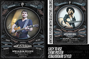Vintage Event Flyer - Chalkboard, a Flyer Template by the little wonder shop (Thumbnail 3 of 3)