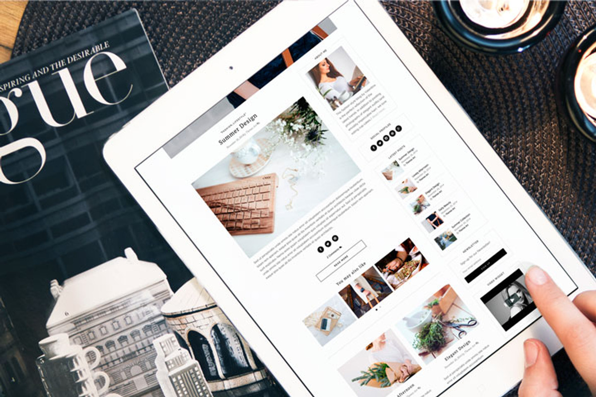Valentina - Premium WordPress Theme, a WordPress Template by Themes Art (Photo 4 of 6)