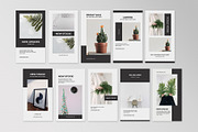 100 MINIMAL INSTAGRAM STORIES BUNDLE, a Social Media Template by Medianeka (Thumbnail 2 of 13)