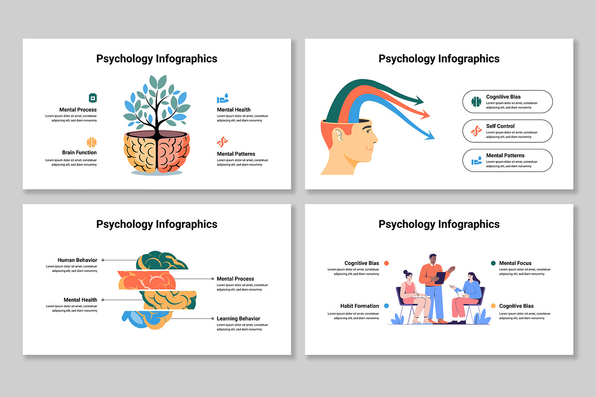 Psychology Infographic, a Presentation Template by Mighty-Slide (Photo 4 of 5)