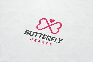 Butterfly Hearts Logo