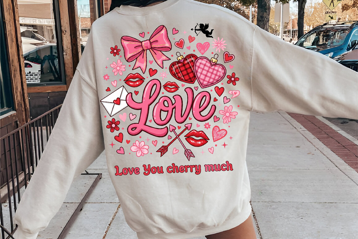 Love You Cherry much PNG, an Illustration by SinaCreation (Photo 5 of 11)
