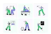 People & Places Illustration Bundle, a Person Illustration by Creative Stall (Thumbnail 22 of 22)