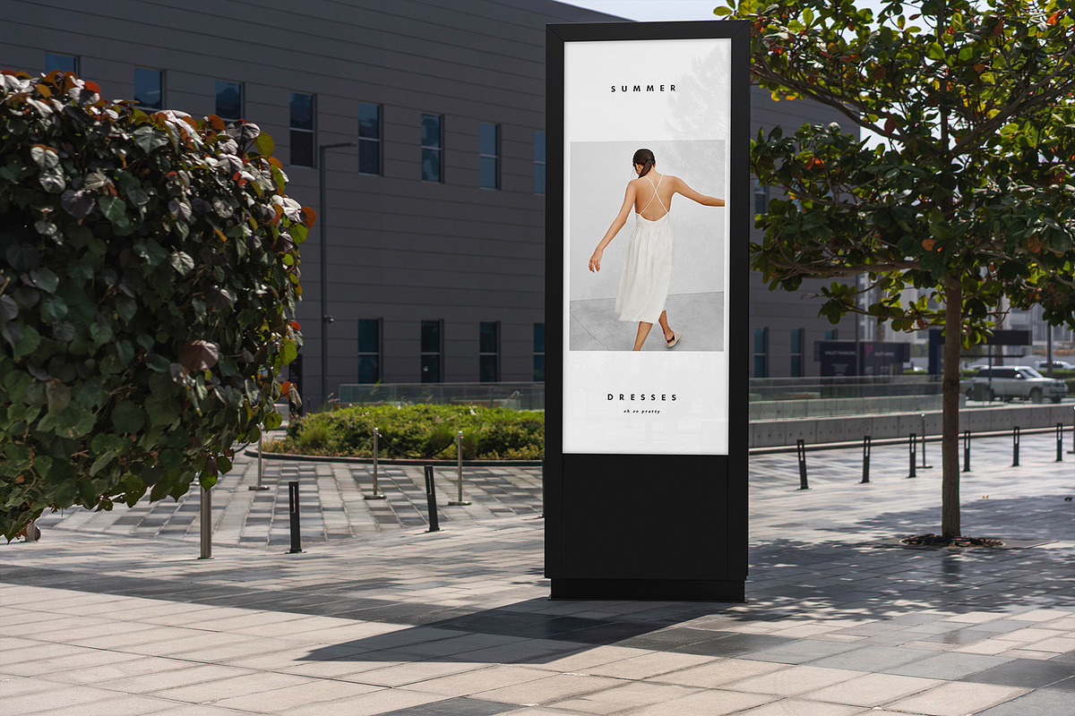 City Advertising MockUps Set, a Print Template by Dikarte.Store (Photo 6 of 20)