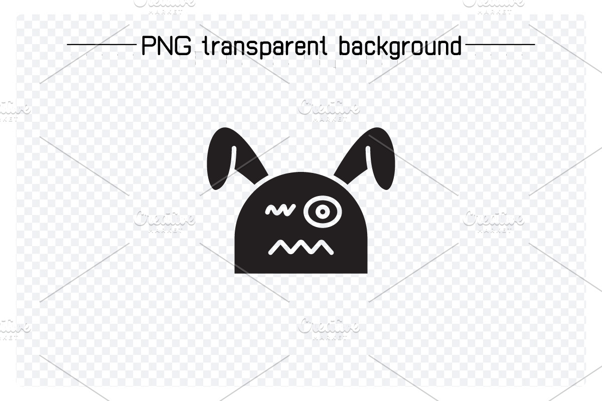 Annoyed and Nervous Rabbit Emoji, an Animal Illustration by Designfour (Photo 2 of 7)