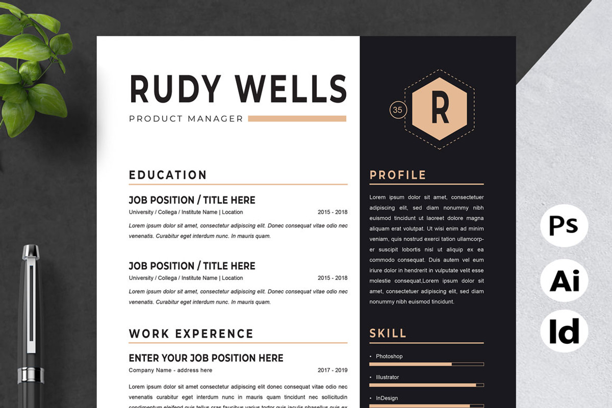 Product Manager Resume, a Resume Template by Attractive Resume (Photo 1 of 3)
