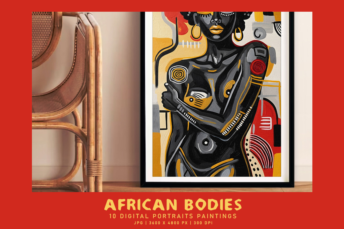 African Bodies, a Decorative Illustration by Digital Art Creations (Photo 6 of 6)
