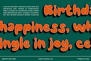 Beonty 3D, a Sans Serif Font by Craft Supply Co. (Thumbnail 3 of 7)