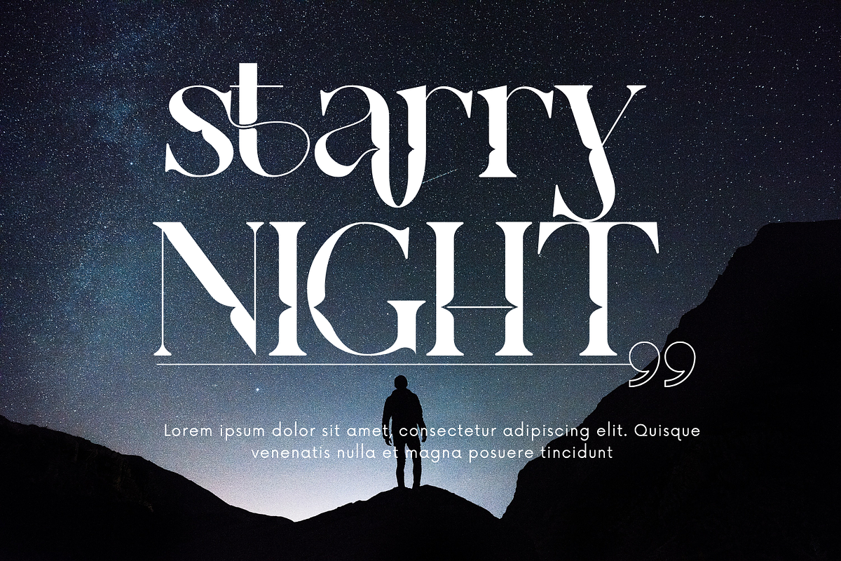 Balanced Qualities - Elegant Font, a Serif Font by 177Studio (Photo 6 of 8)