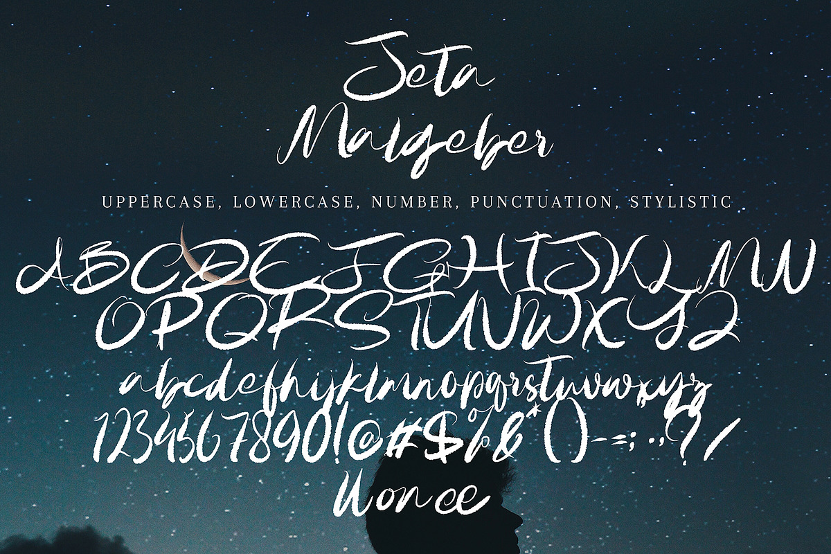 Jeta Malgeber, a Handwritten Font by pineungtype (Photo 5 of 5)