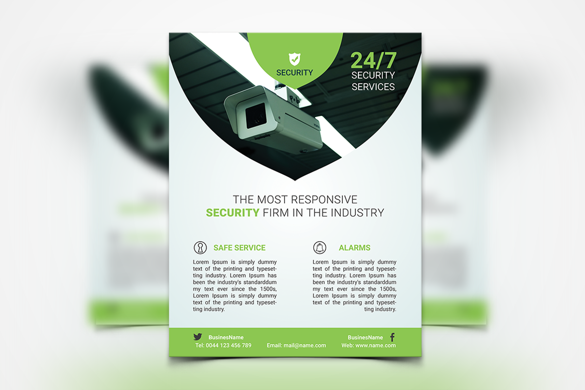 TOP 100 PREMIUM Flyers Templates, a Flyer Template by UNIK Agency (Photo 43 of 82)