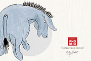 Classic Winnie The Pooh clipart, an Animal Illustration by helloPAPER (Thumbnail 6 of 6)