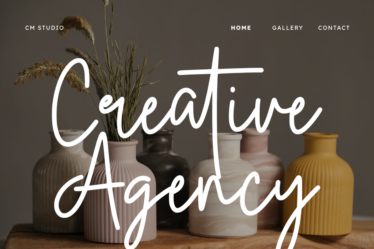 Sunshine | Natural Signature Script, a Script Font by Masyafi Studio (Photo 8 of 8)