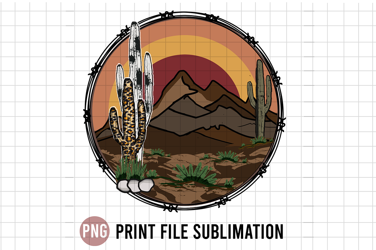 Desert Retro, an Object Graphic by Yoweslah