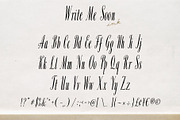 Write Me Soon Handwritten Font Duo, a Handwritten Font by Mneme (Thumbnail 7 of 9)
