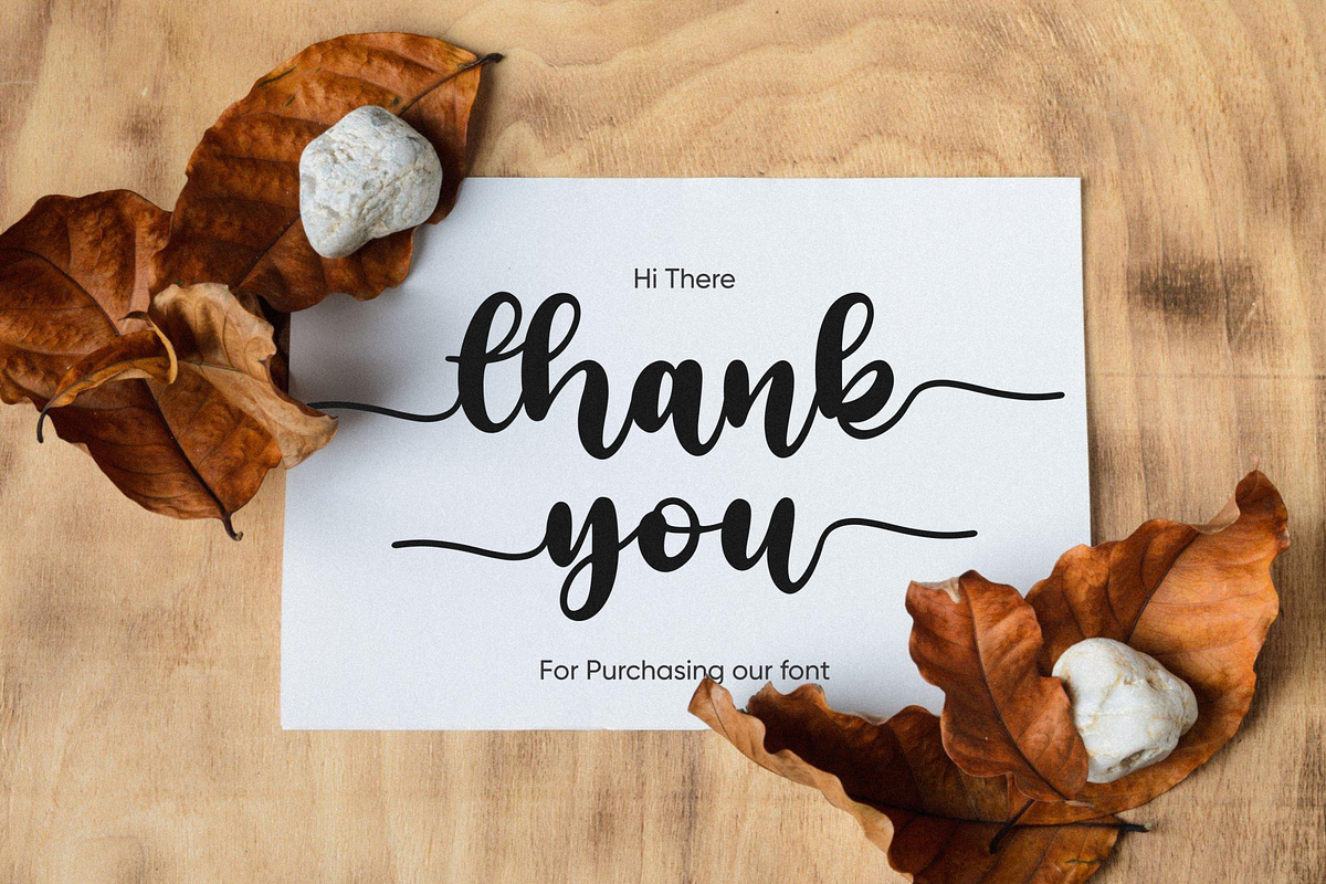 Catchy Sunday, a Script Font by Essentials Studio (Photo 9 of 9)