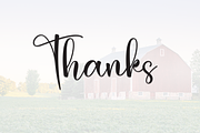 Farmhouse | Script Font, a Handwritten Font by Scratchones (Thumbnail 8 of 8)