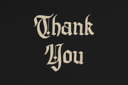 Foldaky Shield Blackletter Font, a Blackletter Font by skiiller studio (Thumbnail 6 of 7)