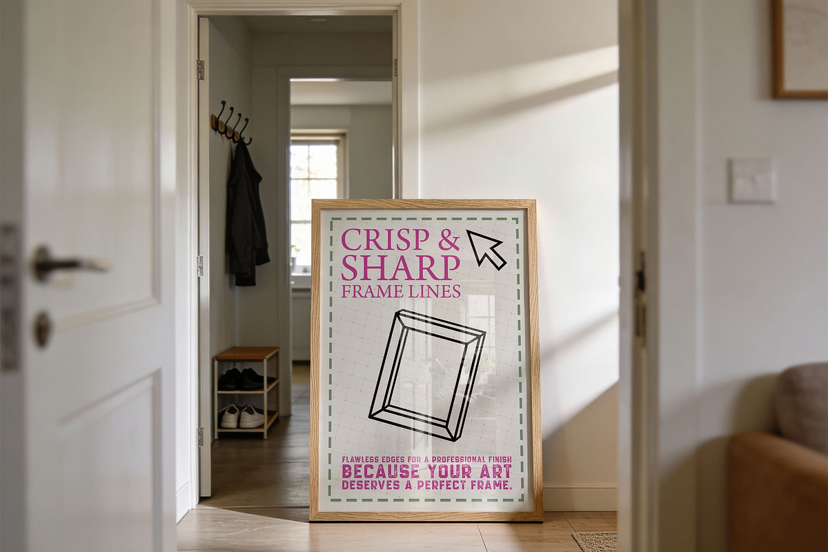 Hallway Poster Frame with Reflection, a Mockup by DesignRocket (Photo 5 of 9)