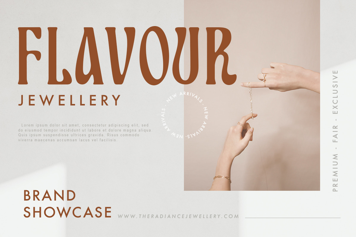 Hermush Display, a Font by Letterhend Studio (Photo 2 of 9)