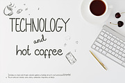 Geometi Ellia - Dual Handwritte Font, a Script Font by Artnivora.Std (Thumbnail 5 of 7)