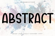 Abstract, a Script Font by FreshTypeINK (Thumbnail 1 of 8)