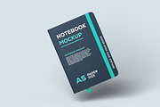 High Quality Notebook Mockup, a Books & Magazine Mockup by LOGTURNAL (Thumbnail 2 of 4)