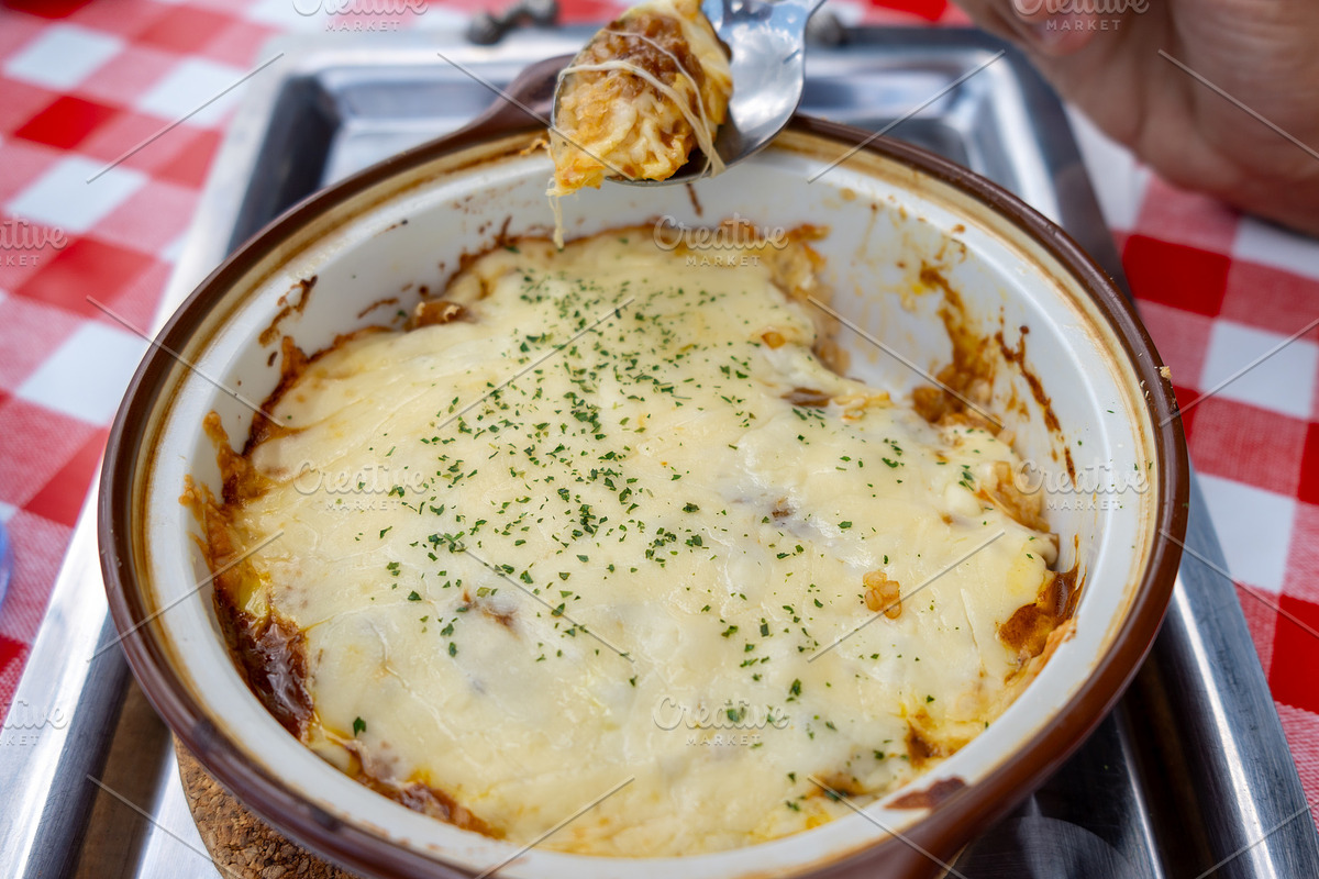 Cheesy Japanese Doria rice gratin served in Takayama, Japan, a Food & Drink Photo by GoodGoods (Photo 1 of 2)