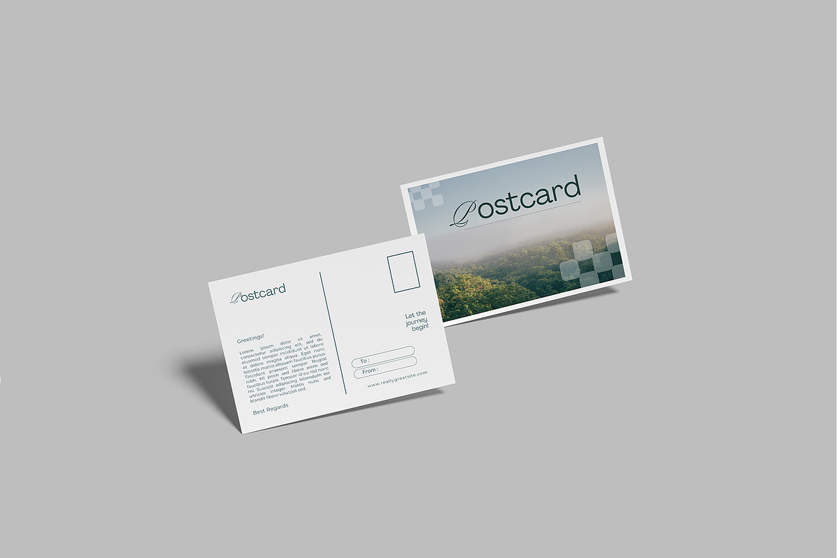 A6 Postcard Mockup, a Print Template by lamorastudio (Photo 7 of 12)