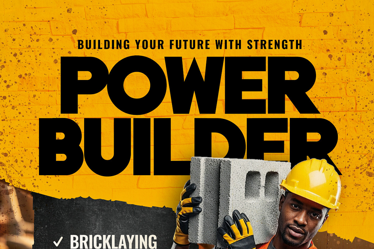 Construction Flyer Template, a Flyer Template by grafilker (Photo 2 of 2)