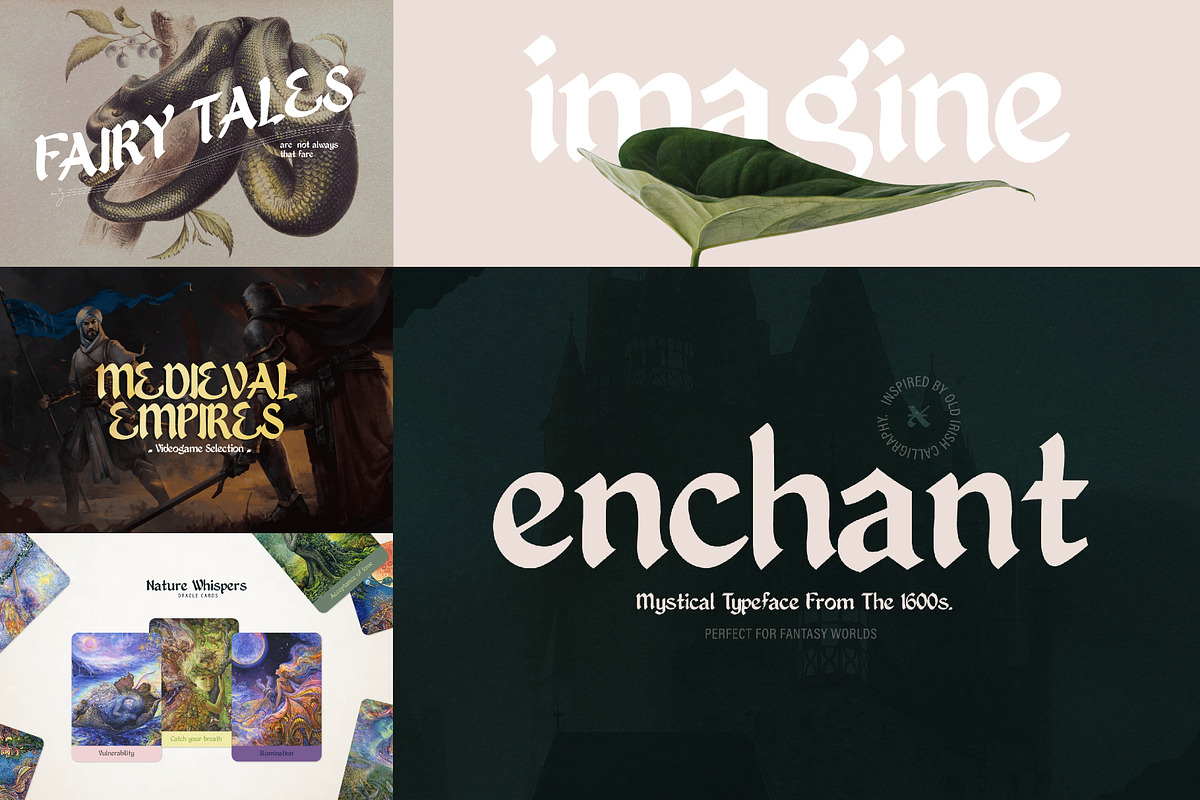 Old English Font Bundle - 25 Fonts!, a Blackletter Font by HipFonts (Photo 7 of 11)