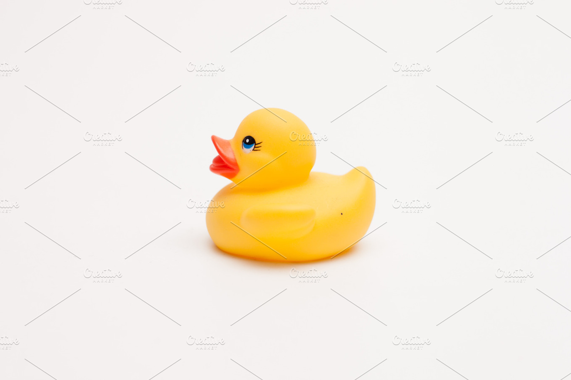 Yellow Rubber Duck Stock Photograph