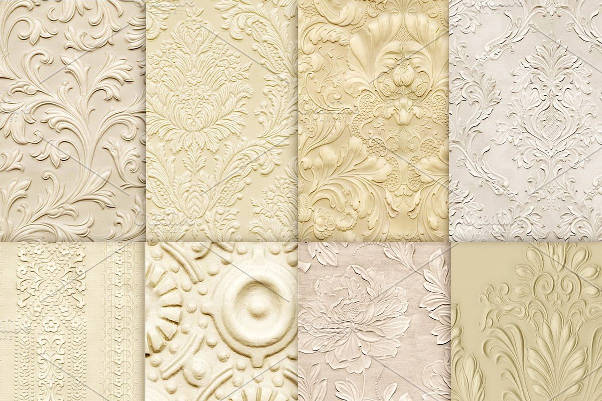 Wedding vintage floral papers, a Texture Graphic by DidiArtWorld (Photo 1 of 4)