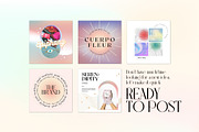 Instagram Aesthetic Gradient CANVA, a Social Media Template by Analogi Studio (Thumbnail 5 of 36)