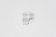 Square Sticker Mockup, an Advertising Mockup by Qaleb Studio (Thumbnail 1 of 2)