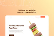 Fast Foods 3D Icon, a Food & Drink 3D Model by GoTemp (Thumbnail 3 of 6)