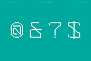 MBF Rhey Mono - Sci-fi Monospace, a Sans Serif Font by MoonBandit (Thumbnail 4 of 7)