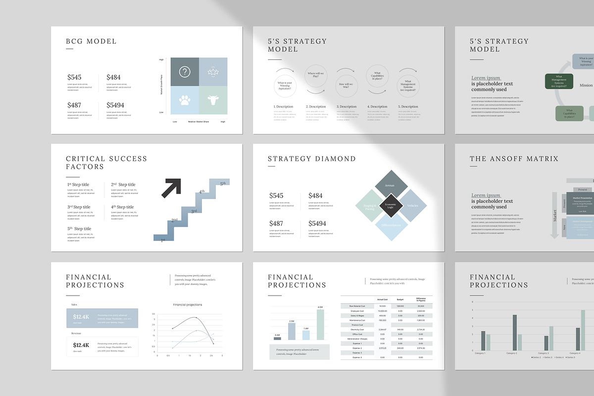 Business Strategy PowerPoint, a Presentation Template by GoldenPixelStudio (Photo 17 of 18)