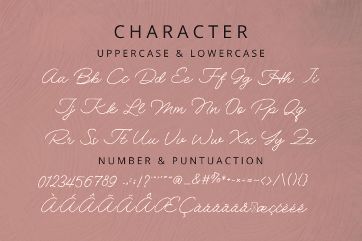 Millenial Monoline Font, a Script Font by Muwatta Studio (Photo 6 of 6)
