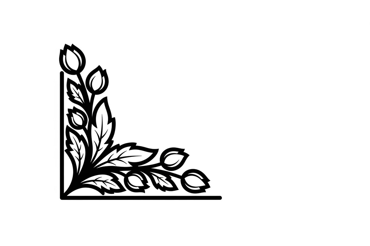 Floral Corner Ornament Vector Bundle, an Illustration by Designs_River (Photo 26 of 51)
