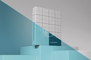 Round Corner Box Mockup - 8 views, a Packaging Mockup by Illusiongraphic (Thumbnail 13 of 22)