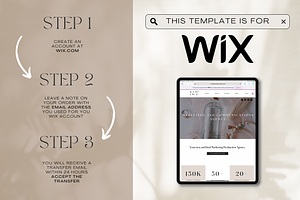 Wix Website Template For Marketing