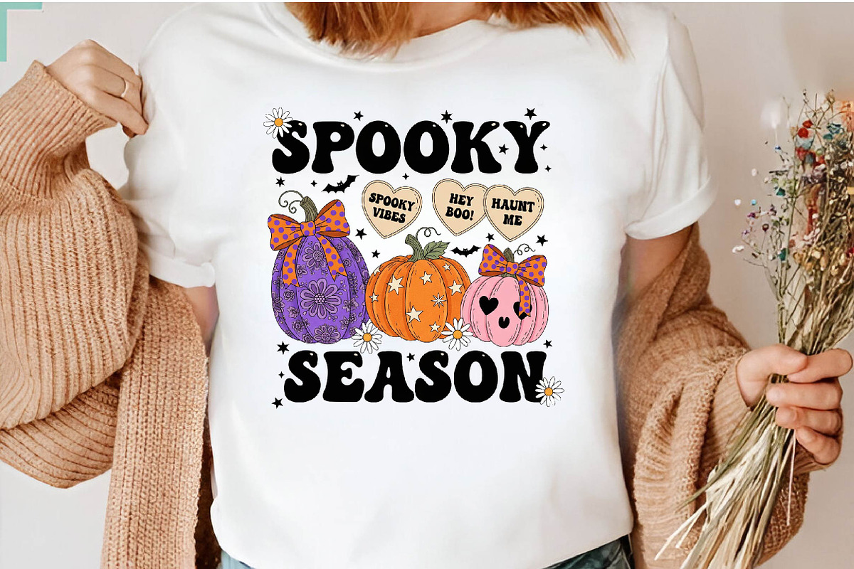 Groovy Halloween PNG Sublimation, a Work Illustration by Dream Creation (Photo 3 of 5)