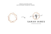 50 Geometric Frames, a Decorative Illustration by ChicGraphix (Thumbnail 4 of 8)