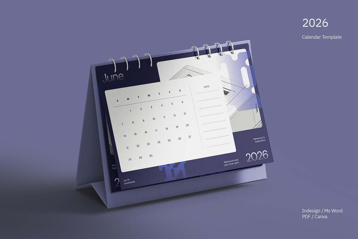 2026 Calendar Template - Conneq preview 2