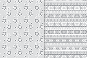 Seamless Gray Eyelet Patterns, a Pattern Graphic by Melissa Held Designs (Thumbnail 6 of 7)